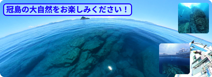 冠島滞在